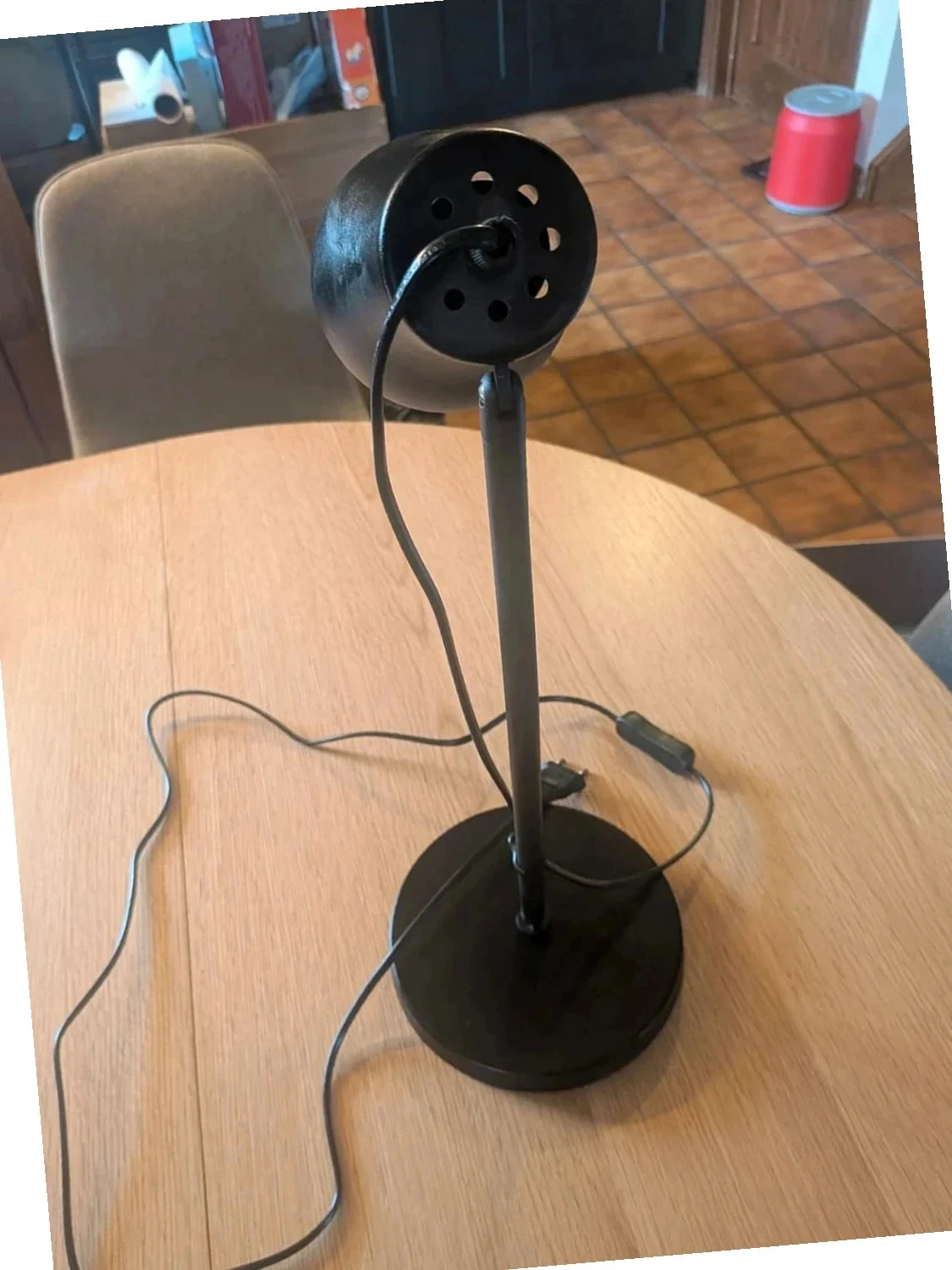 Metalen tafellamp..zwarte kleur – photo 4